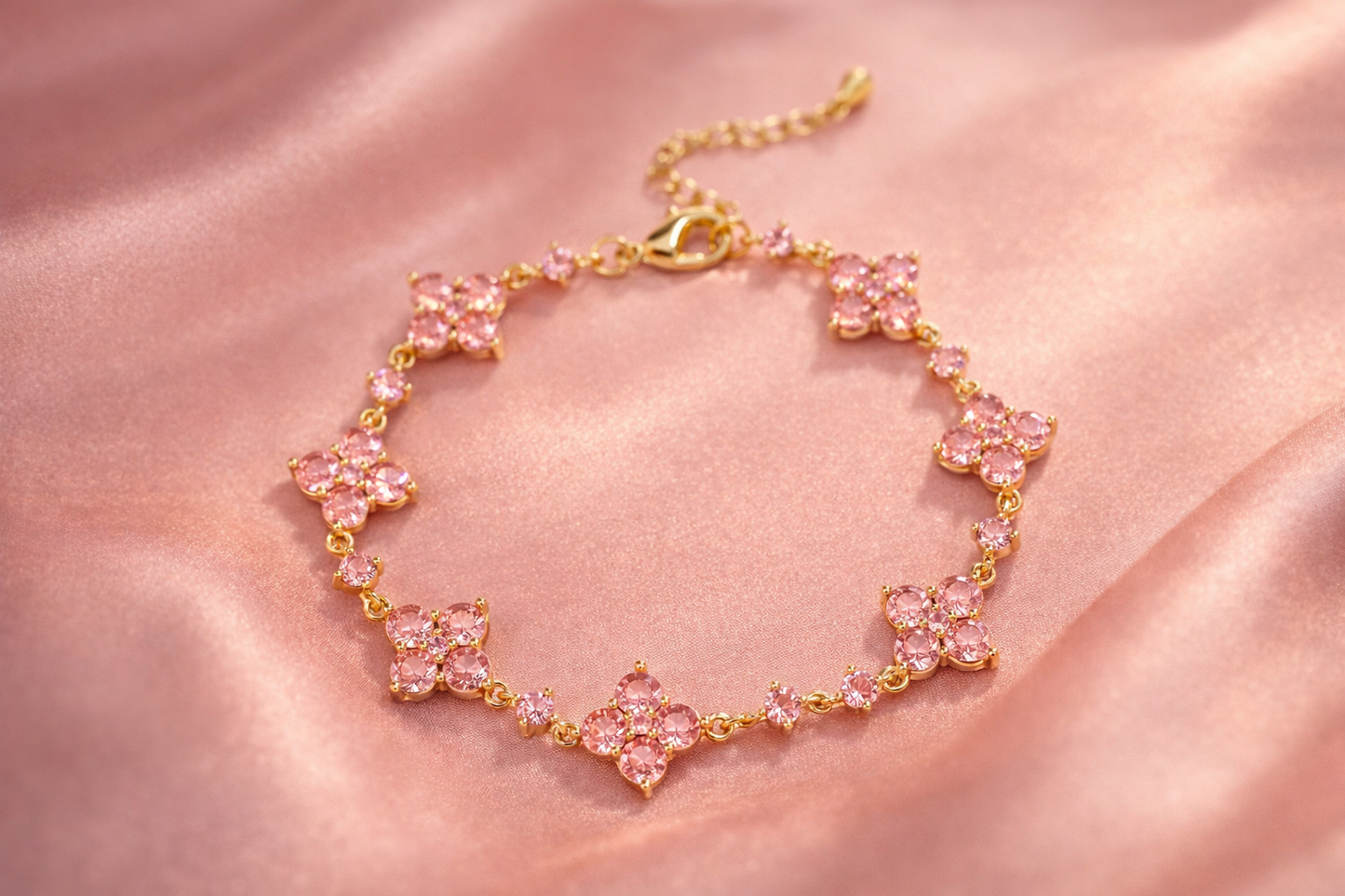 Emerald Bloom Bracelet