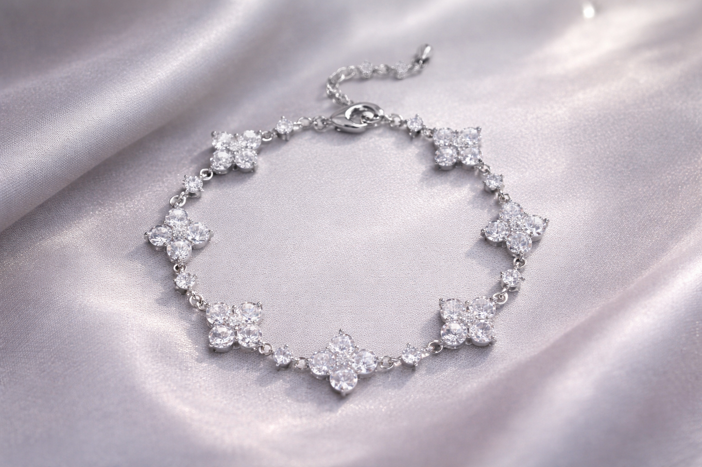 Emerald Bloom Bracelet