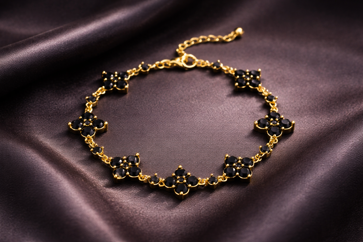 Emerald Bloom Bracelet